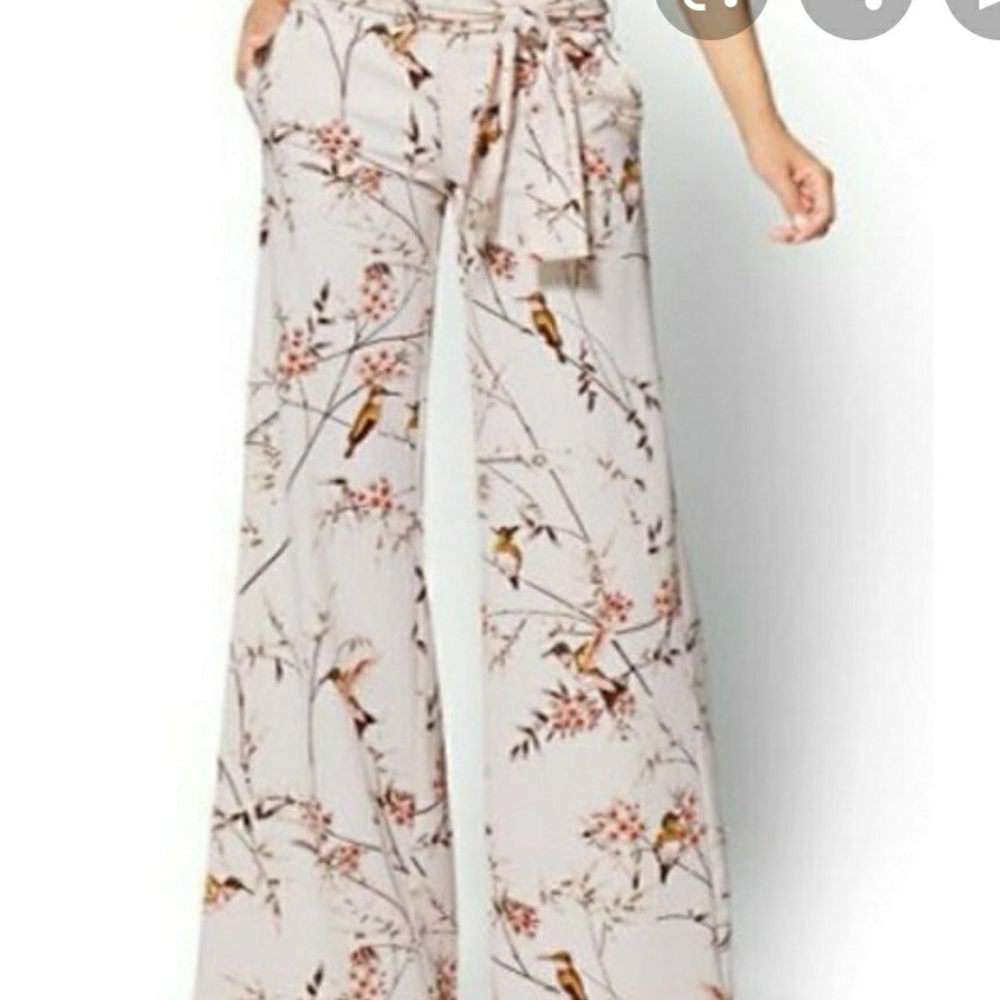 NY&CO Print Palazzo Pants